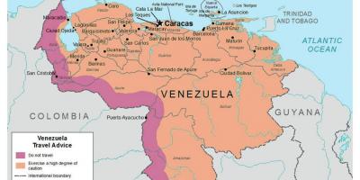 Venezuela på kartan