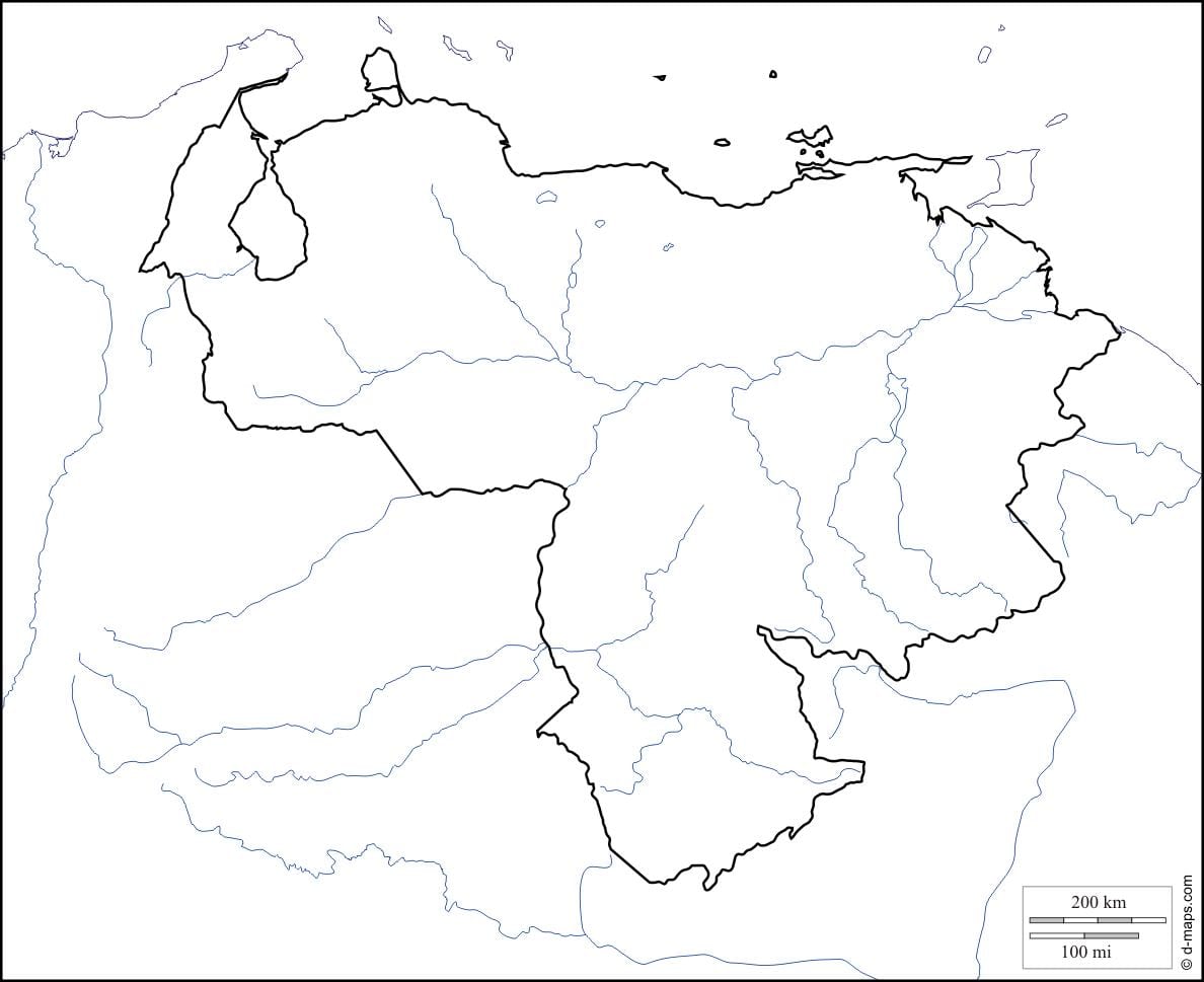 venezuela tom karta