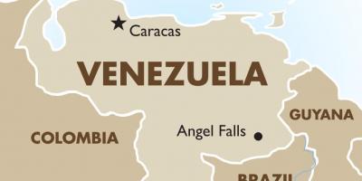 Venezuela inkomst karta